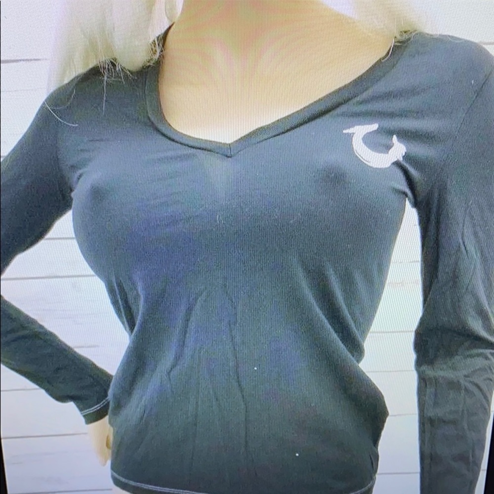 True Religion Horseshoe women’s long sleeve Black-